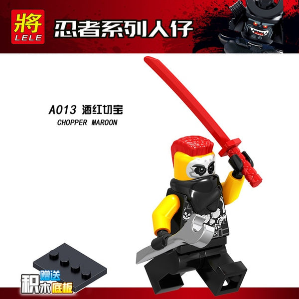 1pcs Ninja Kai Cole Jay Zane Lloyd Nya Mini action Figures Building Blocks Kids Toy Gift Compatible Legoingly Ninjagoed For Kids