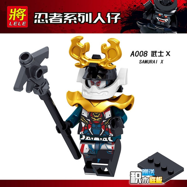 1pcs Ninja Kai Cole Jay Zane Lloyd Nya Mini action Figures Building Blocks Kids Toy Gift Compatible Legoingly Ninjagoed For Kids