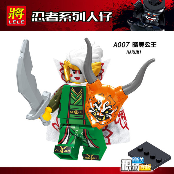 1pcs Ninja Kai Cole Jay Zane Lloyd Nya Mini action Figures Building Blocks Kids Toy Gift Compatible Legoingly Ninjagoed For Kids