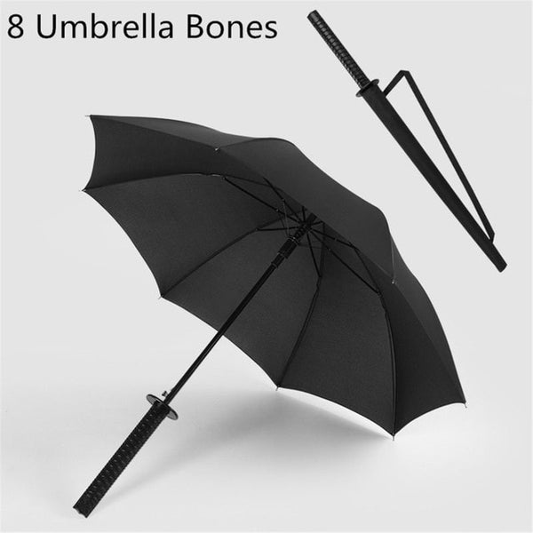 New Samurai Sword Handle Umbrella Ninja Katana Japanese Long Umbrella