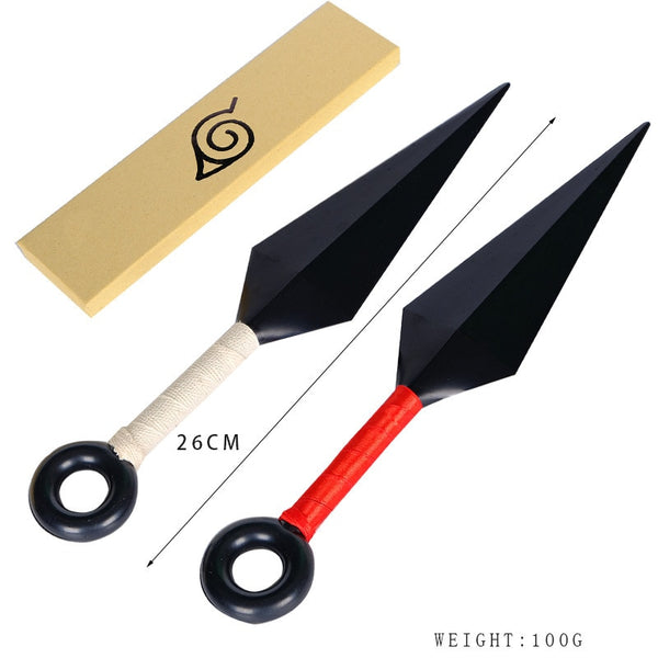 New Quality Anime NARUTO Konoha Ninja Kakashi Cosplay Prop Kunai Knives Weapons Armor Child Adult Throwing Darts Accessories