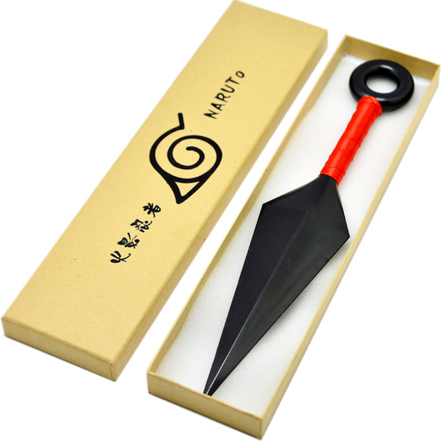 New Quality Anime NARUTO Konoha Ninja Kakashi Cosplay Prop Kunai Knives Weapons Armor Child Adult Throwing Darts Accessories