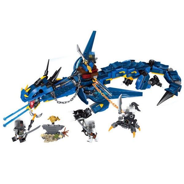 Ninja Temple DIY Building Block Sets 737pcs Educational Toys for Children Compatible Legoinglys Ninjagoes