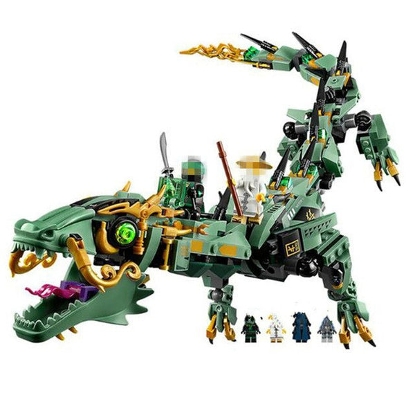 Ninja Temple DIY Building Block Sets 737pcs Educational Toys for Children Compatible Legoinglys Ninjagoes