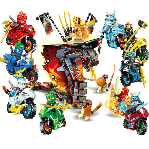 2019 New 929pcs Ninja Lloyd Titan Mech Mech DIY Building Block educational Compatible legoinglys ninjagoed Toys for children